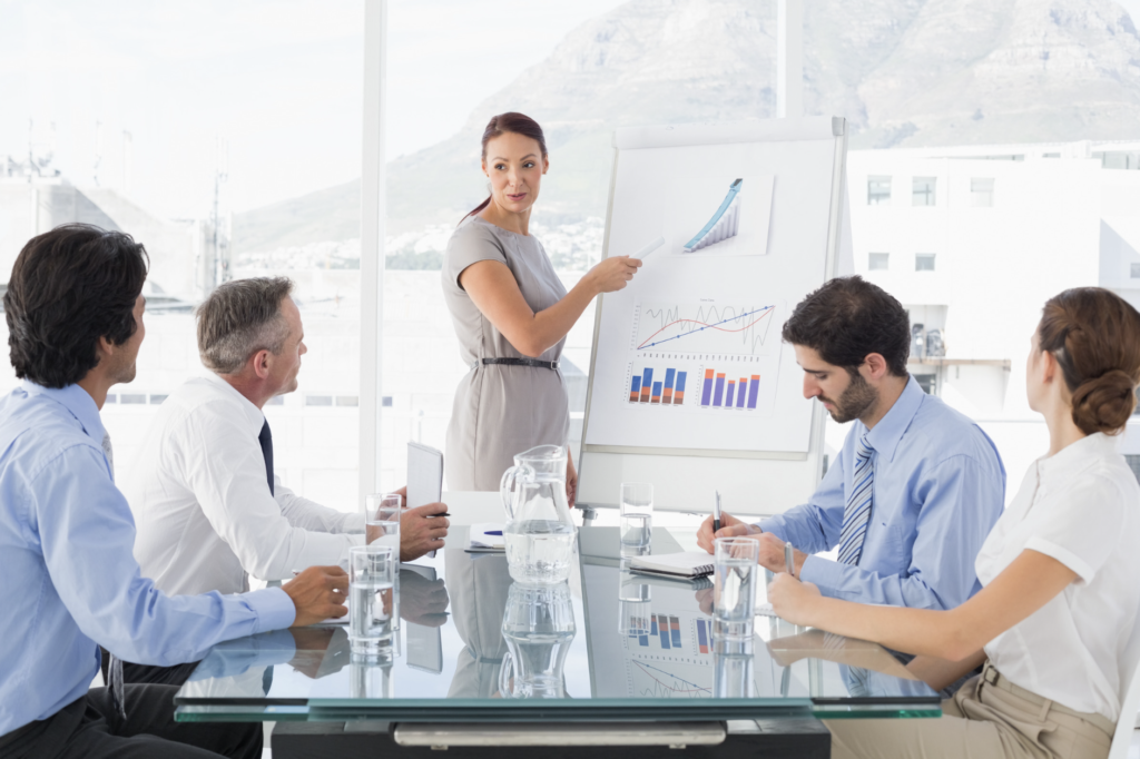 Marketing specialists analyzing digital campaign data